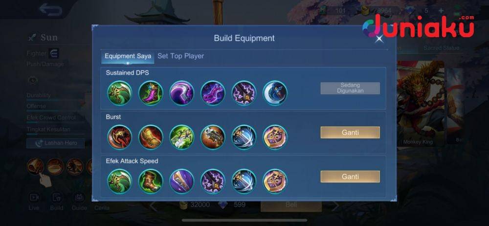 Screenshot Mobile Legends oleh Zihan Berliana (Dok. Moonton/Mobile Legends)