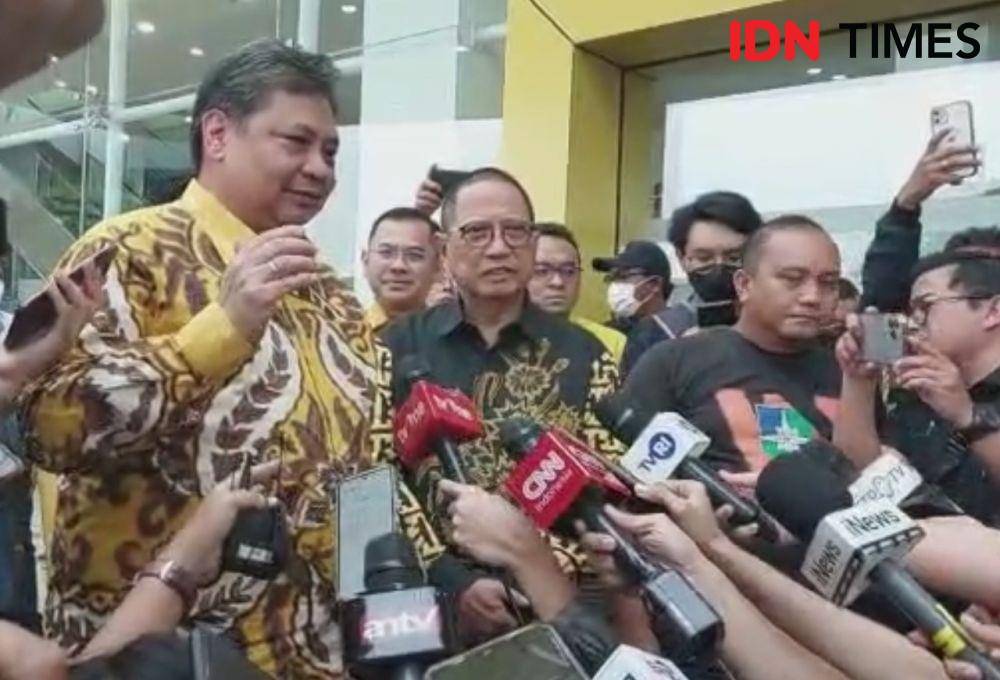 Ketum Golkar Airlangga Hartarto (IDN Times/Santi Dewi)