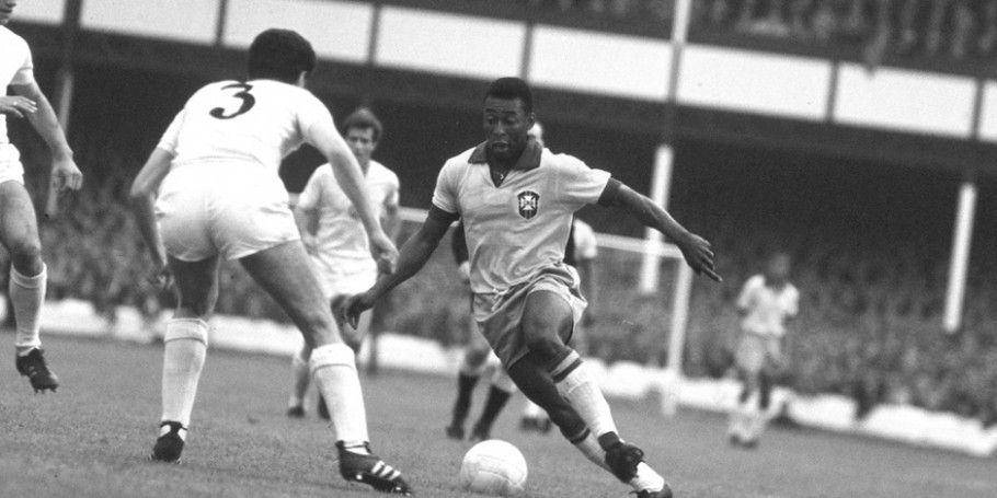 Brasil melawan Bulgaria di Piala Dunia 1966. (cbf.com.br)