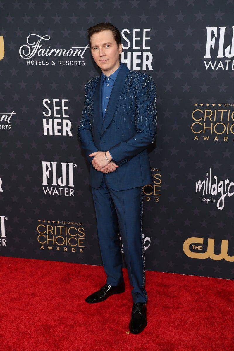 Paul Dano di Critics Choice Awards 2023 (dok. GQ)