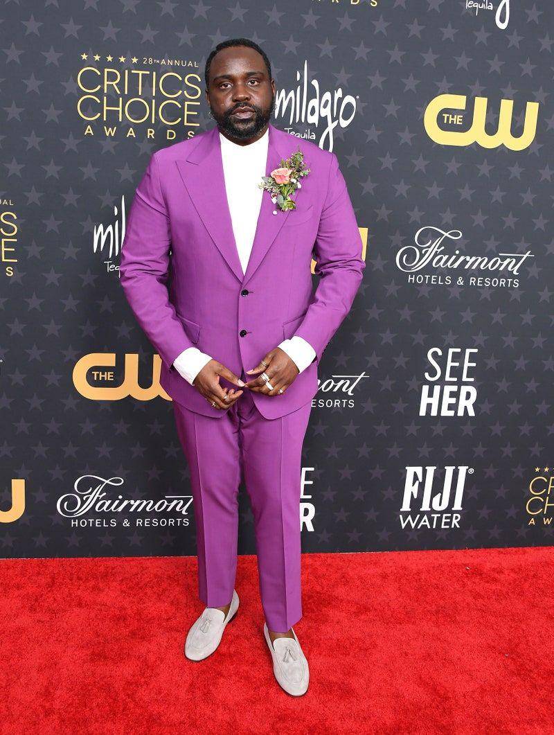 Brian Tyree Henry di Critics Choice Awards 2023 (dok. GQ)