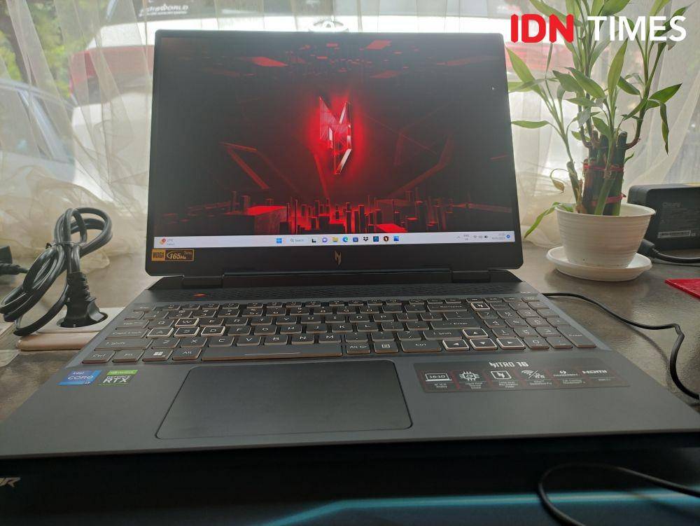 Acer Nitro 16 varian Intel (IDN Times/Alfonsus Adi Putra)