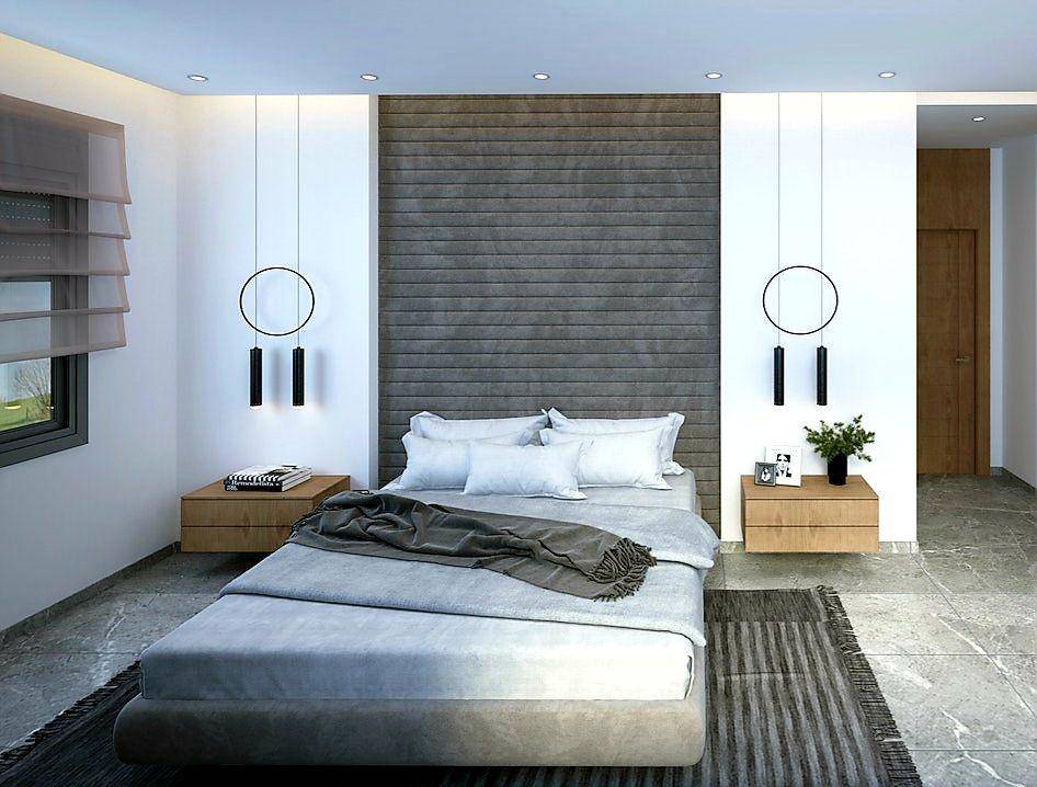Ilustrasi desain kamar tidur minimalis modern (Pexels/Hiba Q. Omar)