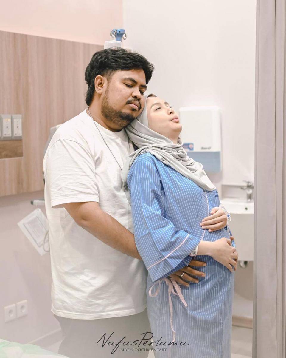 potret istri Rigen melahirkan anak kedua (instagram.com/nafaspertama)