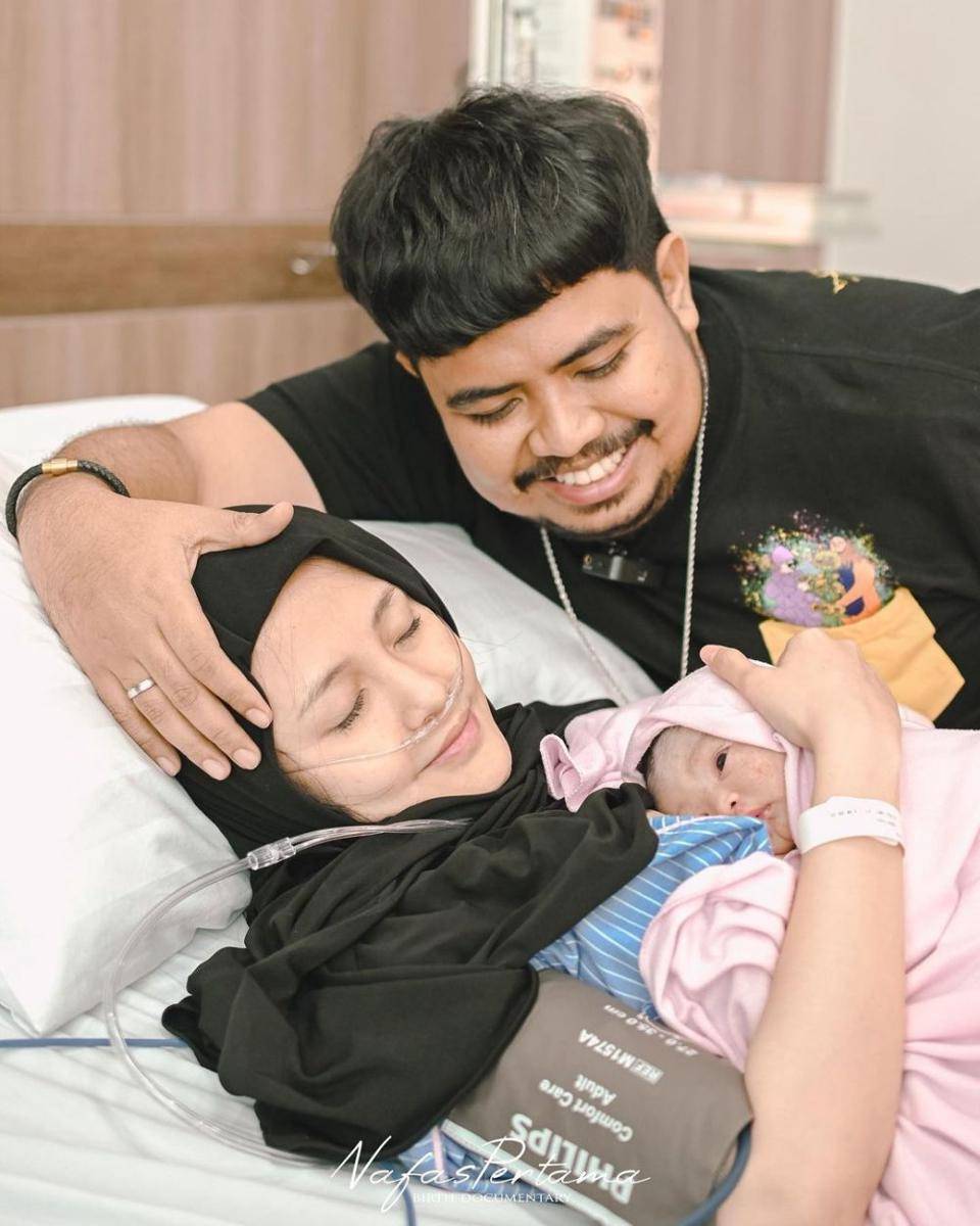 potret istri Rigen melahirkan anak kedua (instagram.com/nafaspertama)