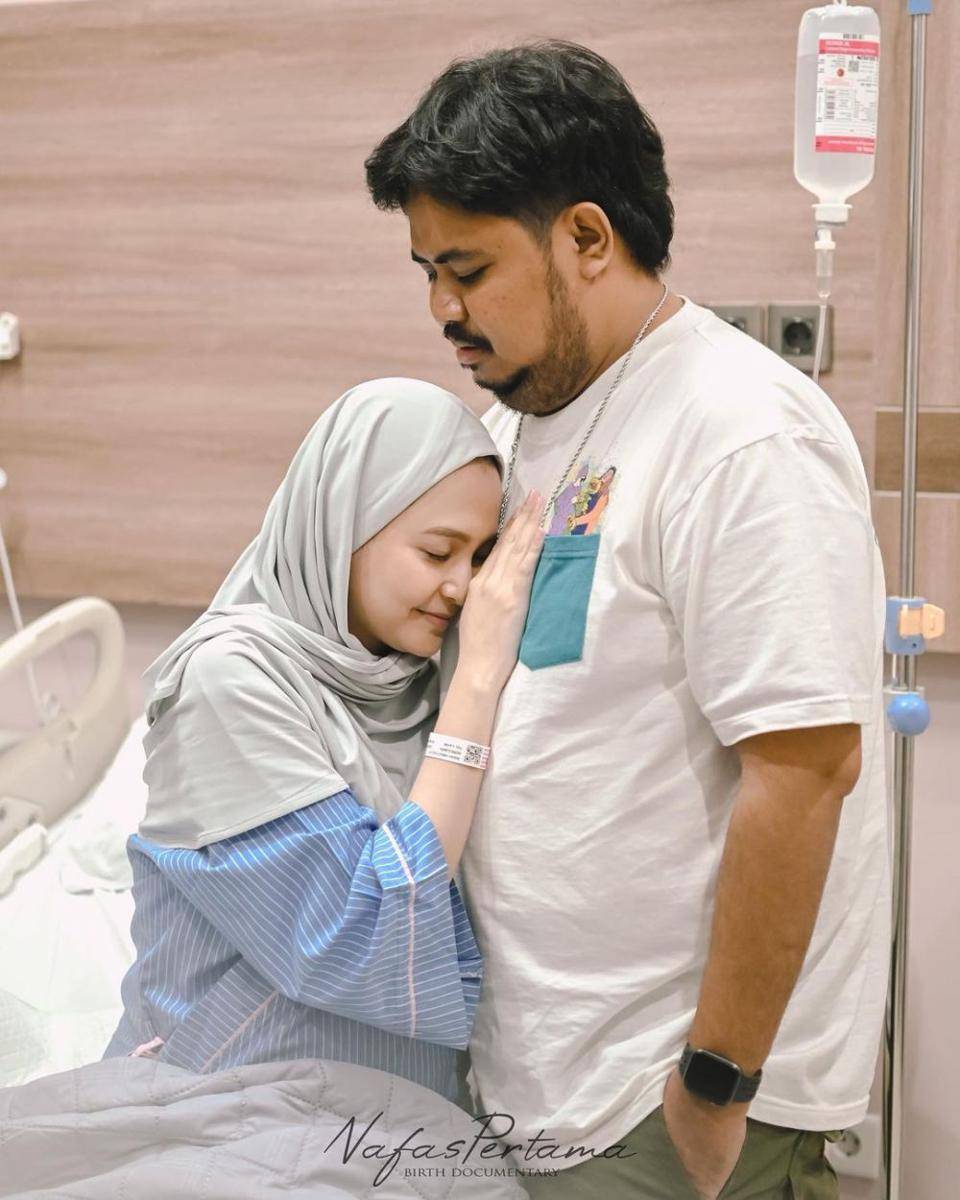 potret istri Rigen melahirkan anak kedua (instagram.com/nafaspertama)