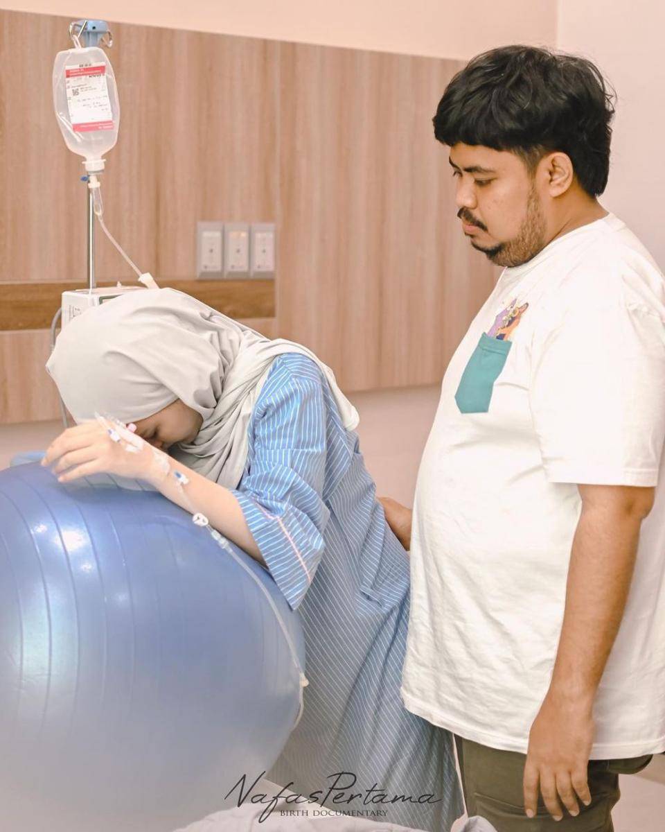 potret istri Rigen melahirkan anak kedua (instagram.com/nafaspertama)