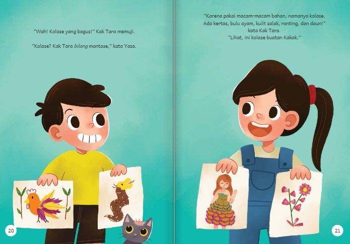 Ilustrasi montase dan kolase (kemdikbud.go.id)