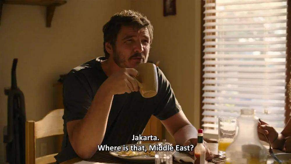 Jakarta disebutkan di serial. (dok. HBO/The Last of Us)