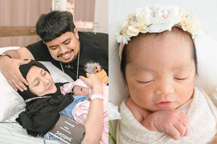 potret istri Rigen melahirkan anak kedua (instagram.com/indhningtys | instagram.com/nafaspertama)