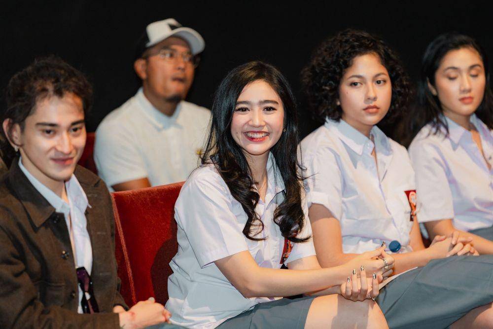 Febby Rastanty dalam press screening dan press conference film “Balada Si Roy” (Dok. IDN Pictures)