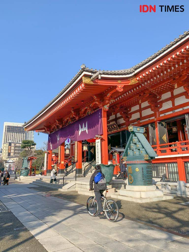 Sensoji Temple di Asakusa, Jepang (dok. IDN Times/Naufal Al Rahman)