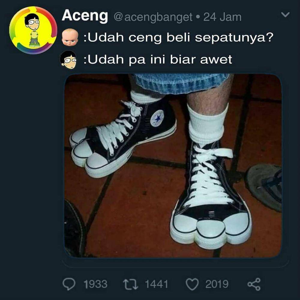meme obrolan bapak dan anak (instagram.com/acengbanget)