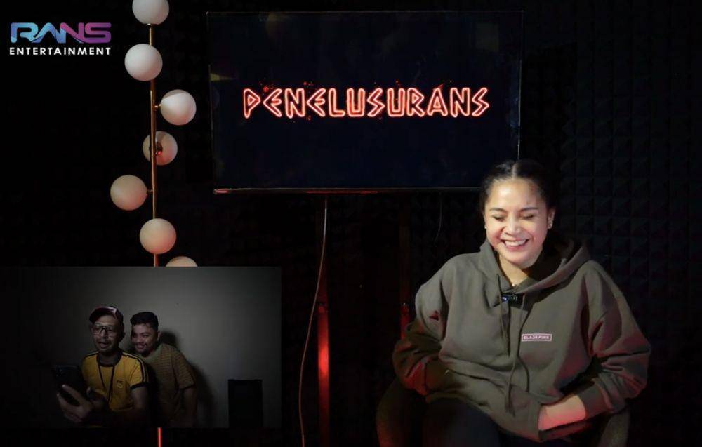 momen Gigi ikut penelusuran daring (youtube.com/RANS Entertainment)