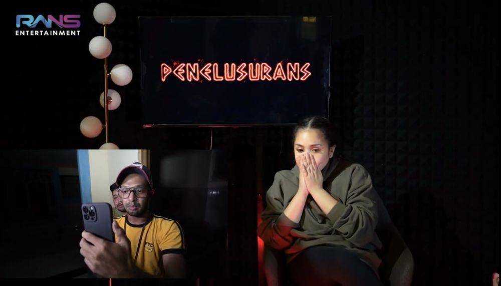 momen Gigi ikut penelusuran daring (youtube.com/RANS Entertainment)