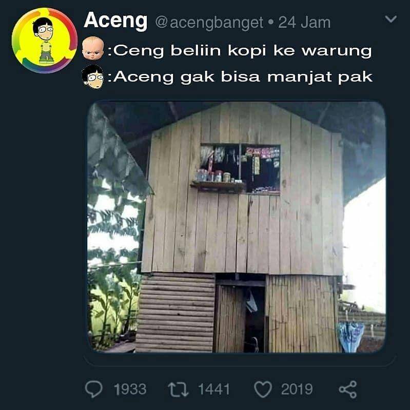 meme obrolan bapak dan anak (instagram.com/acengbanget)