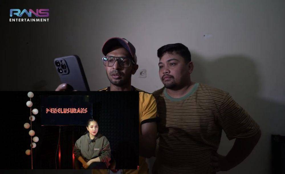 momen Gigi ikut penelusuran daring (youtube.com/RANS Entertainment)