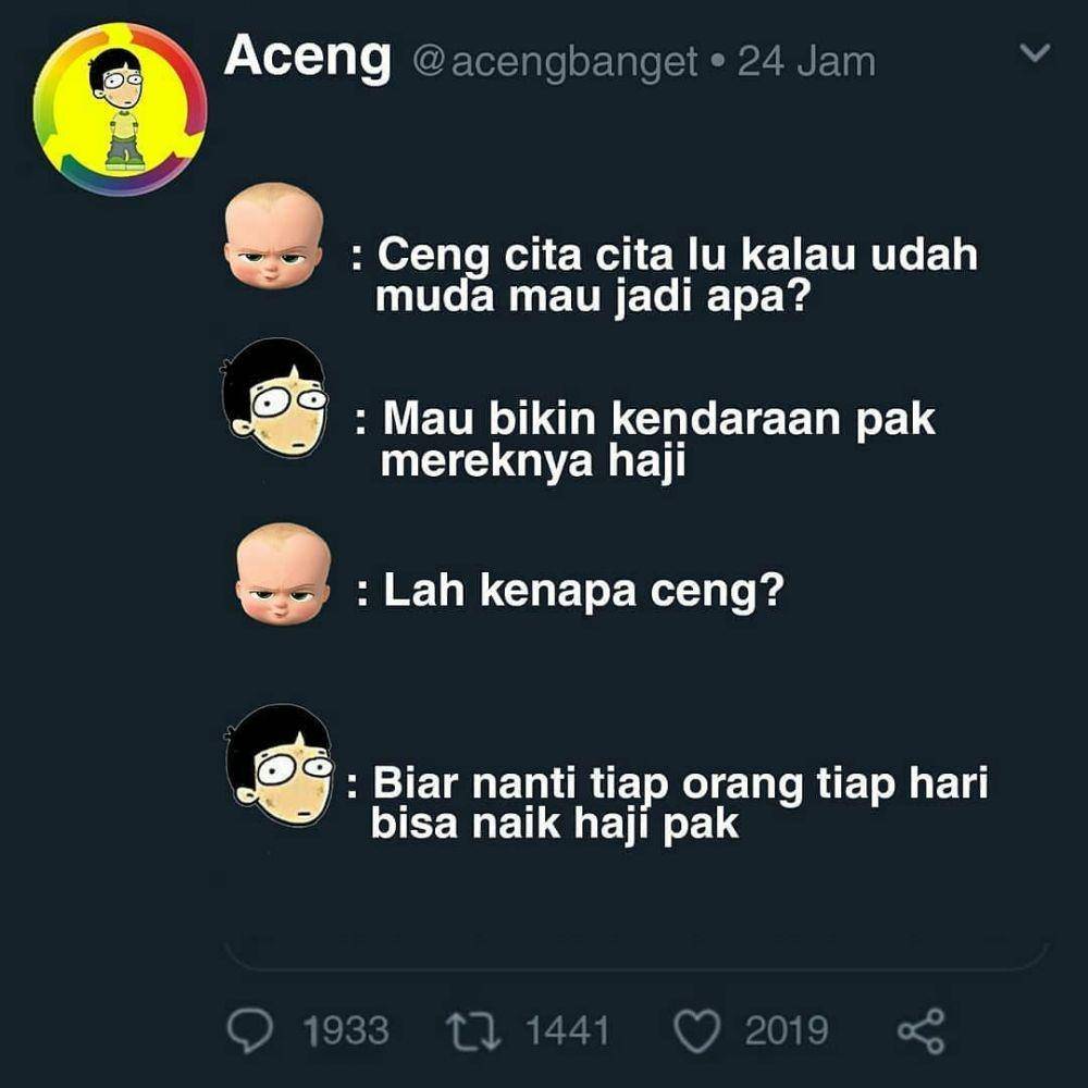 meme obrolan bapak dan anak (instagram.com/acengbanget)