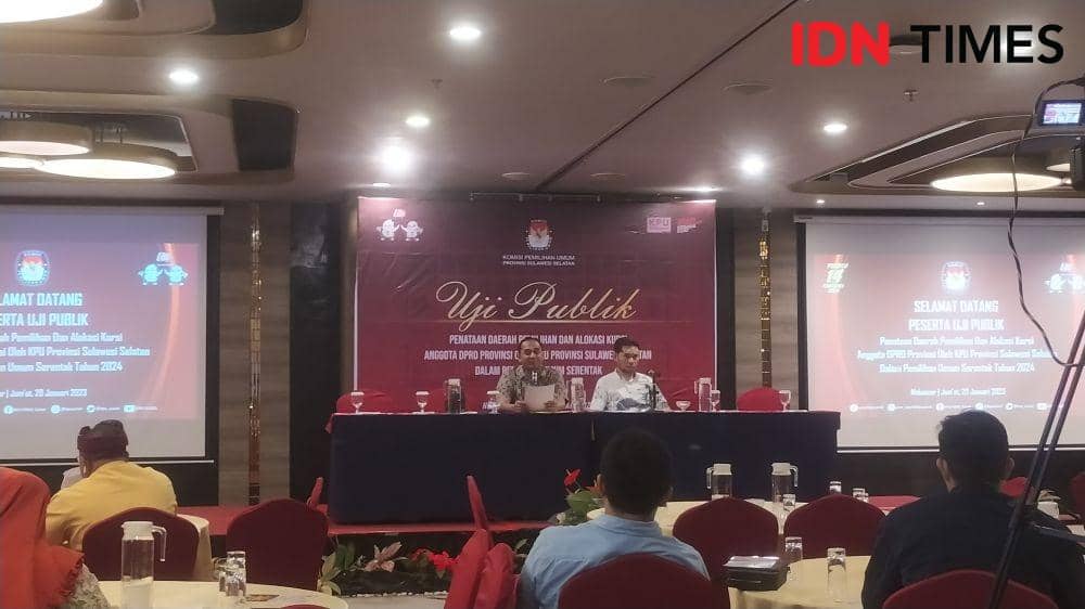 Gelar Uji Publik, KPU Sulsel: Penataan Dapil Perlu Kajian Tersendiri
