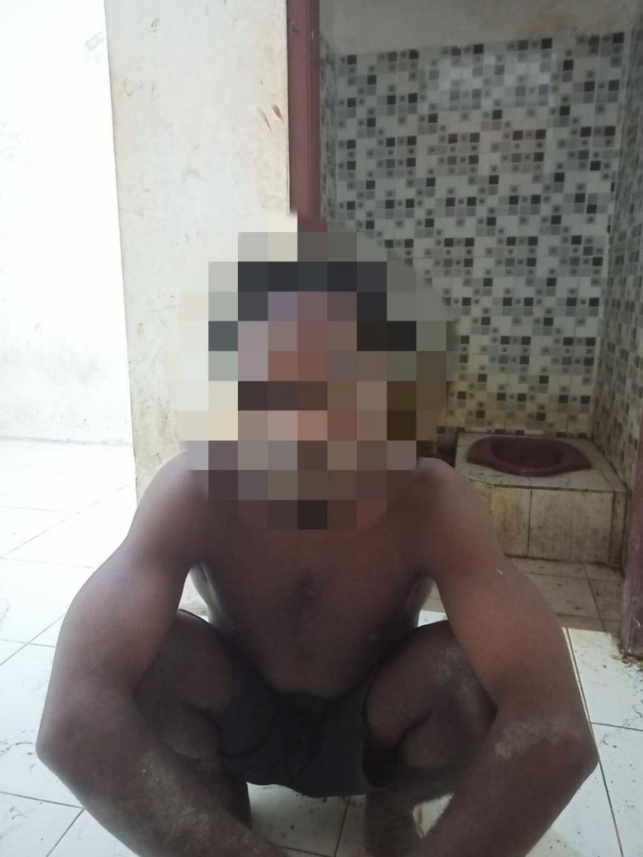 Salah satu pemuda yang menyelundupkan senpi telah diamankan di rutan Polres Boven Digoel, IDN Times/ Istimewa