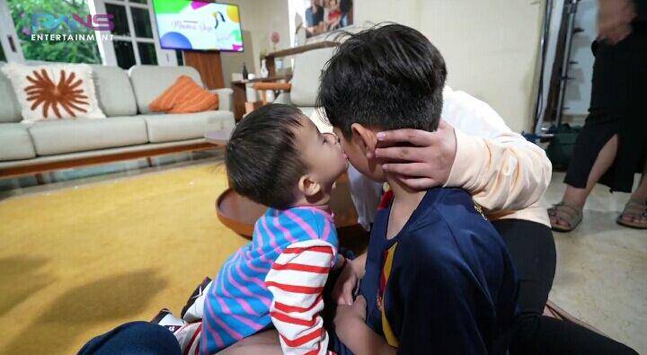 Adzam, Rafathar, dan Rayyanza (youtube.com/Rans Entertainment)
