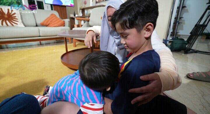 Adzam, Rafathar, dan Rayyanza (youtube.com/Rans Entertainment)