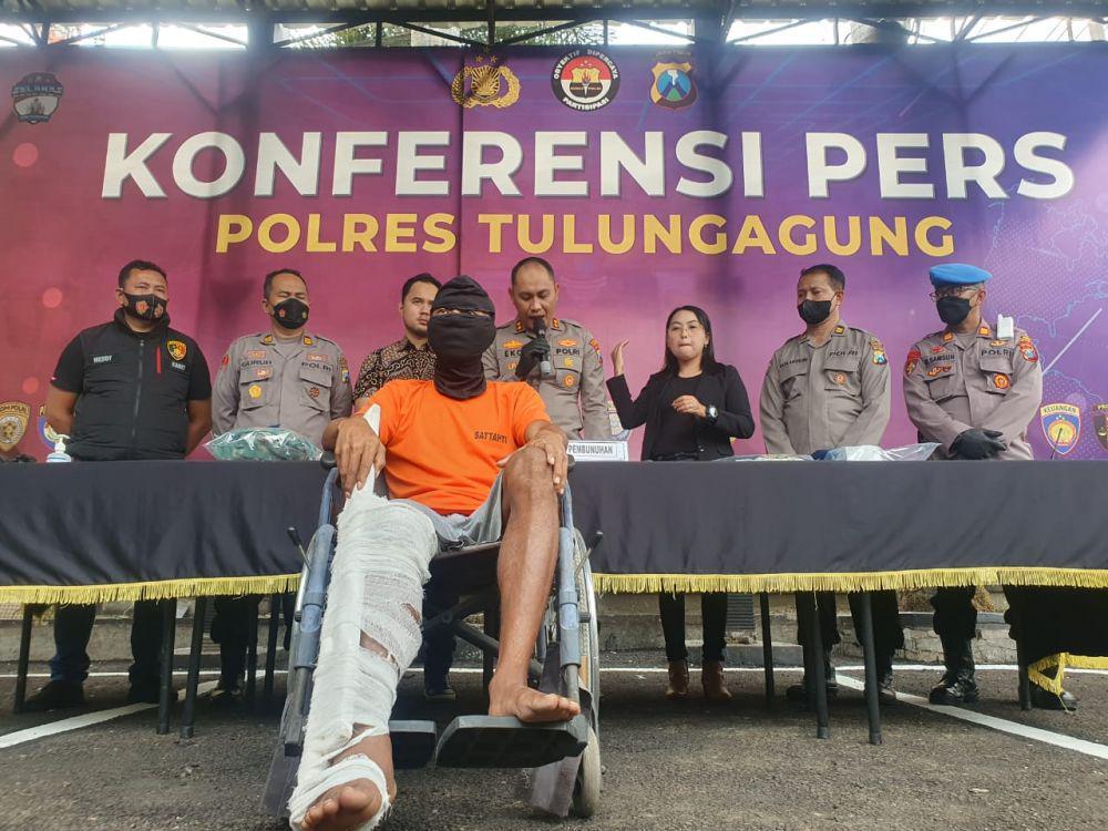Pelaku Pembunuhan Gadis di Tulungagung Ditangkap Polisi