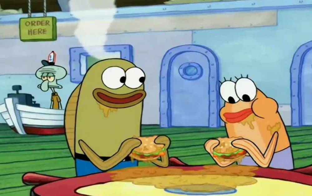 Greasy Krabby Patty (dok. Nickelodeon)