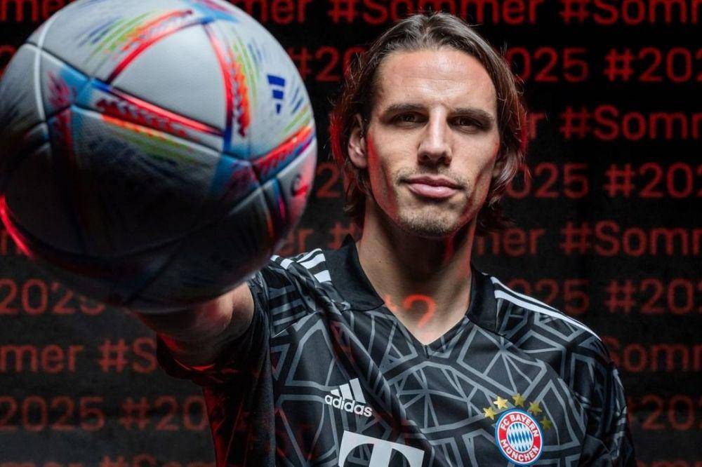 Yann Sommer sebagai kiper anyar Bayern Munich yang baru direkrut pada bursa transfer musim dingin 2022/2023. (instagram.com/fcbayern)