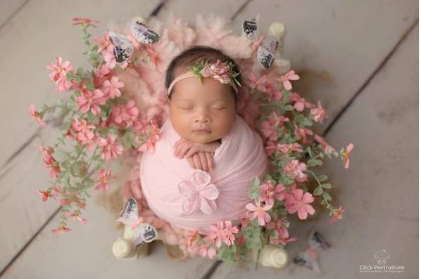 newborn Shafanina, putri Tasya Kamila (instagram.com/tasyakamila)