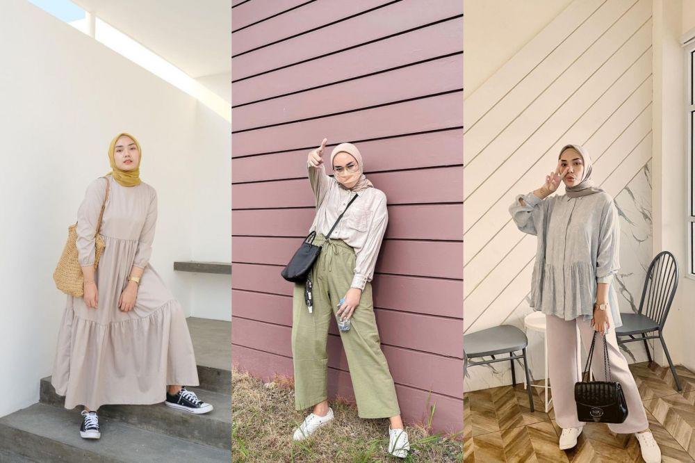 10 Inspirasi Outfit Warna Pastel ala Ranie Dwi Karlina, Stunning!