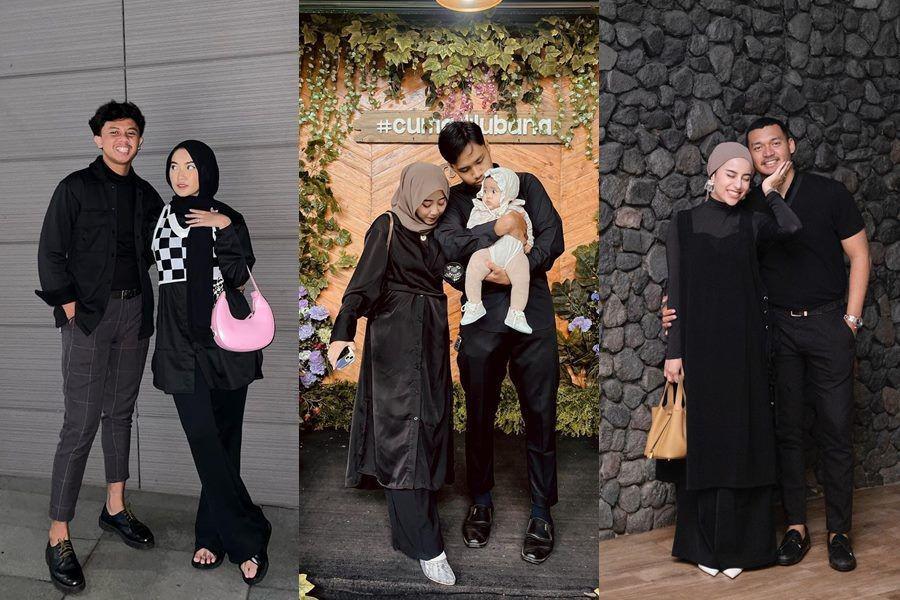 10 Inspirasi Gaya Couple Tema Hitam, Kompak saat Ngedate!