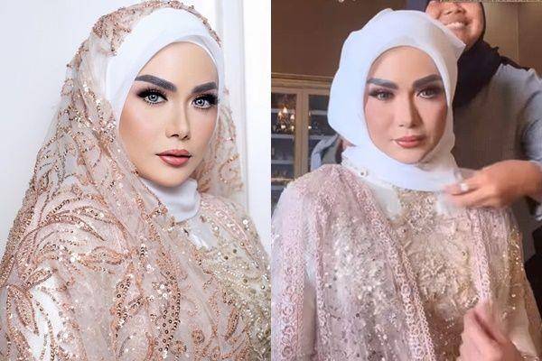 Krisdayanti pakai hijab (Instagram.com/krisdayantilemos)