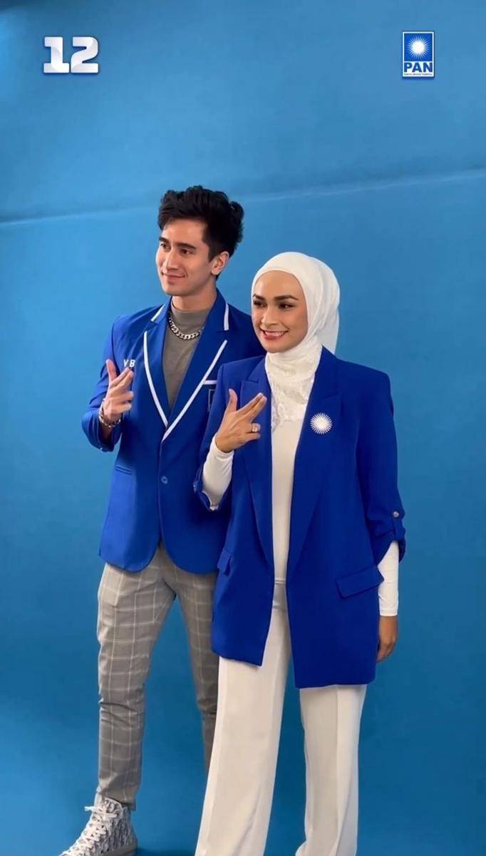potret Verrell Bramasta ke kantor DPP PAN (instagram.com/amanatnasional)