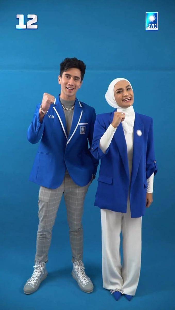 potret Verrell Bramasta ke kantor DPP PAN (instagram.com/amanatnasional)
