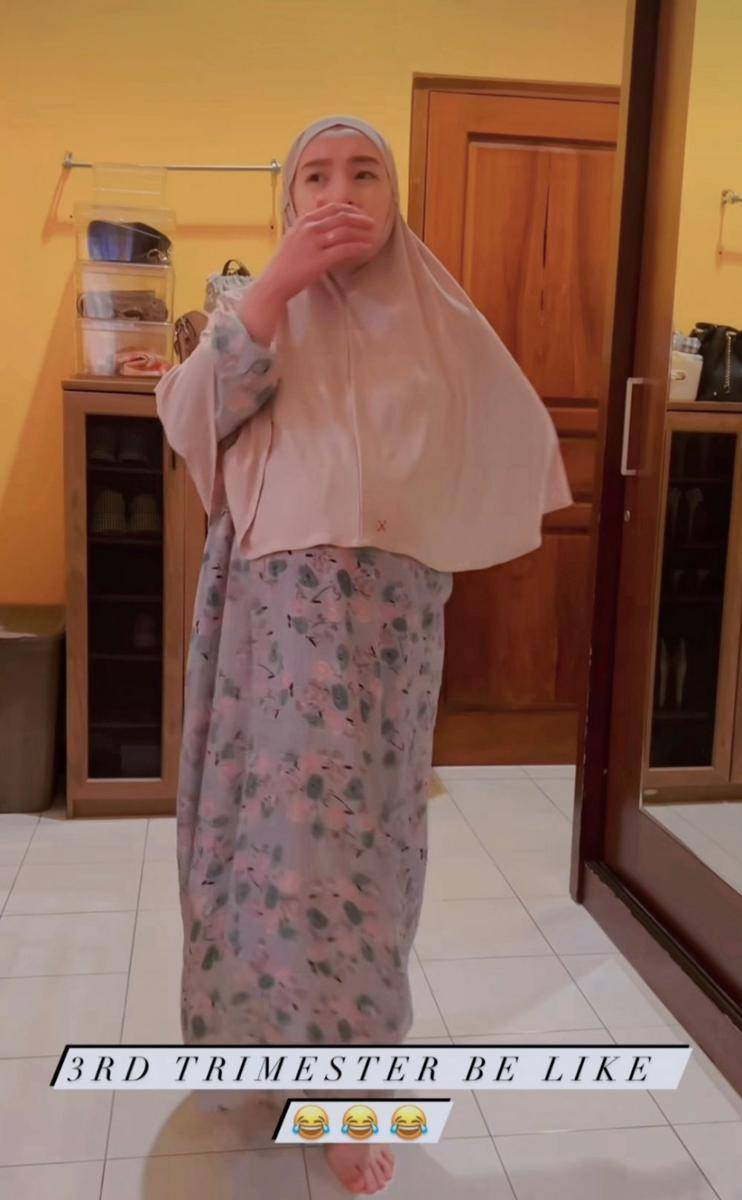 Momen Indri Giana jelang melahirkan (instagram.com/_indrigiana_)