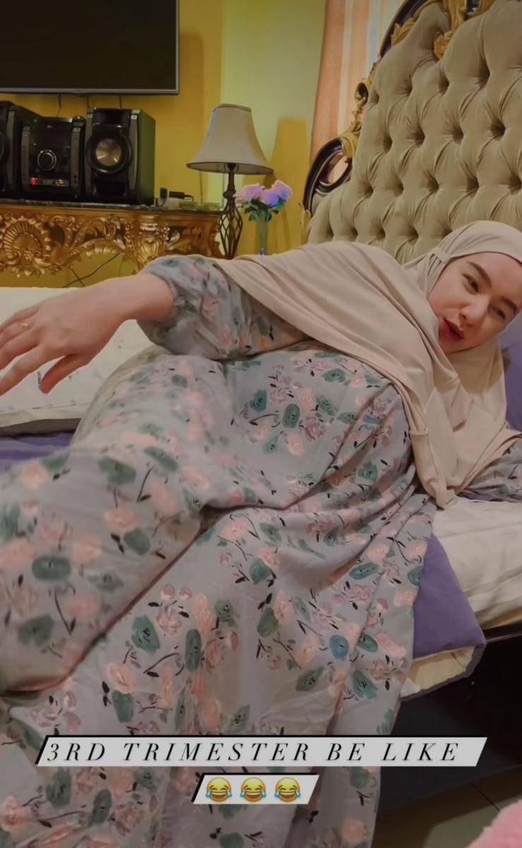 Momen Indri Giana jelang melahirkan (instagram.com/_indrigiana_)