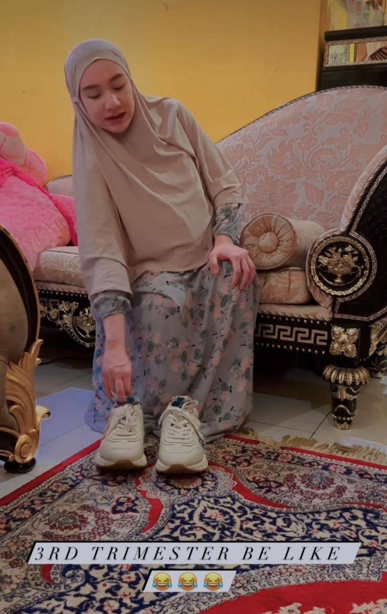 Momen Indri Giana jelang melahirkan (instagram.com/_indrigiana_)