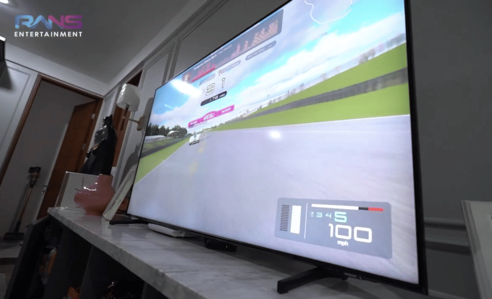 momen Raffi dan Gigi main balap mobil di rumah (youtube.com/RANS Entertainment)