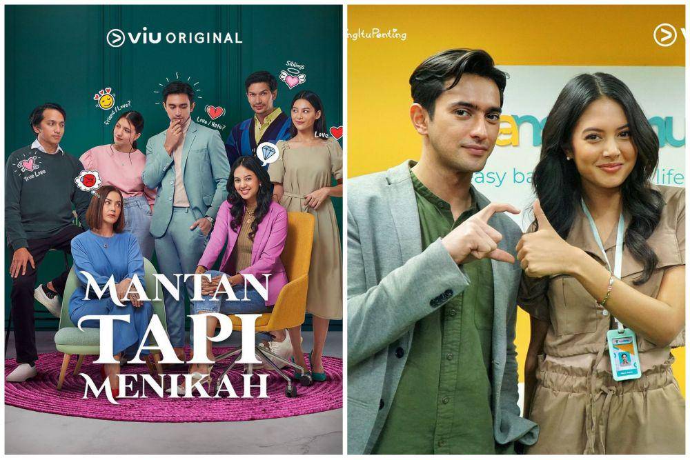 Kolase series Mantan tapi Menikah (instagram.com/viuindonesia | instagram.com/mantantapimenikah_official)