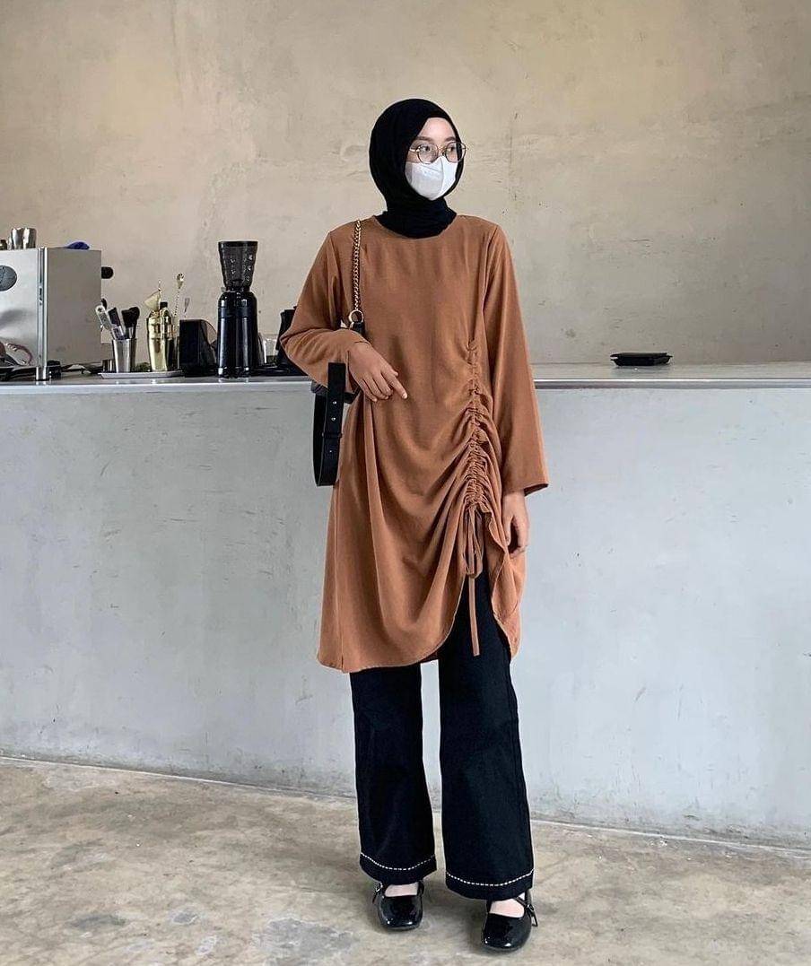 Outfit drawstring (instagram.com/lutvy_putri)