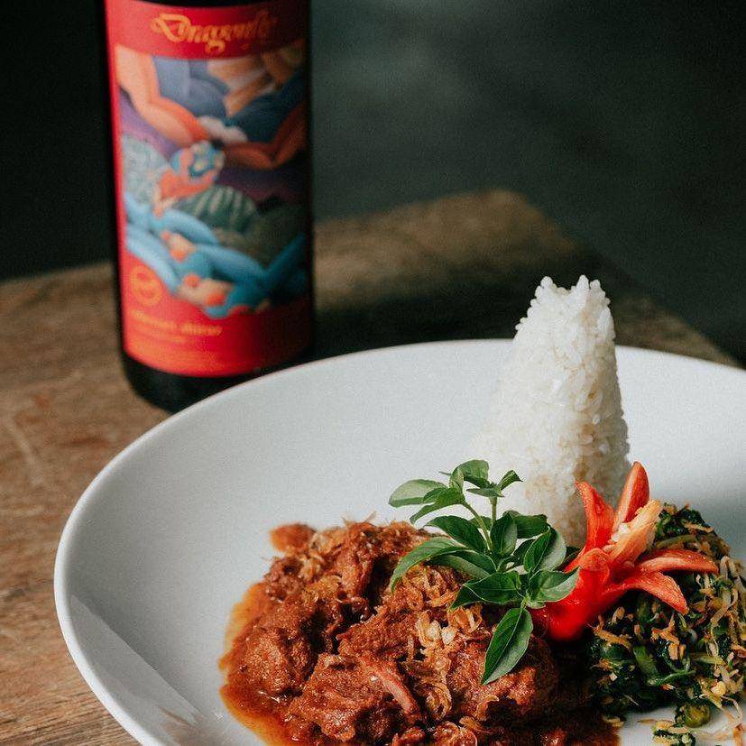 Salah satu menu makanan di Kemangi Bar and Bar (Instagram.com/kemangilombok)