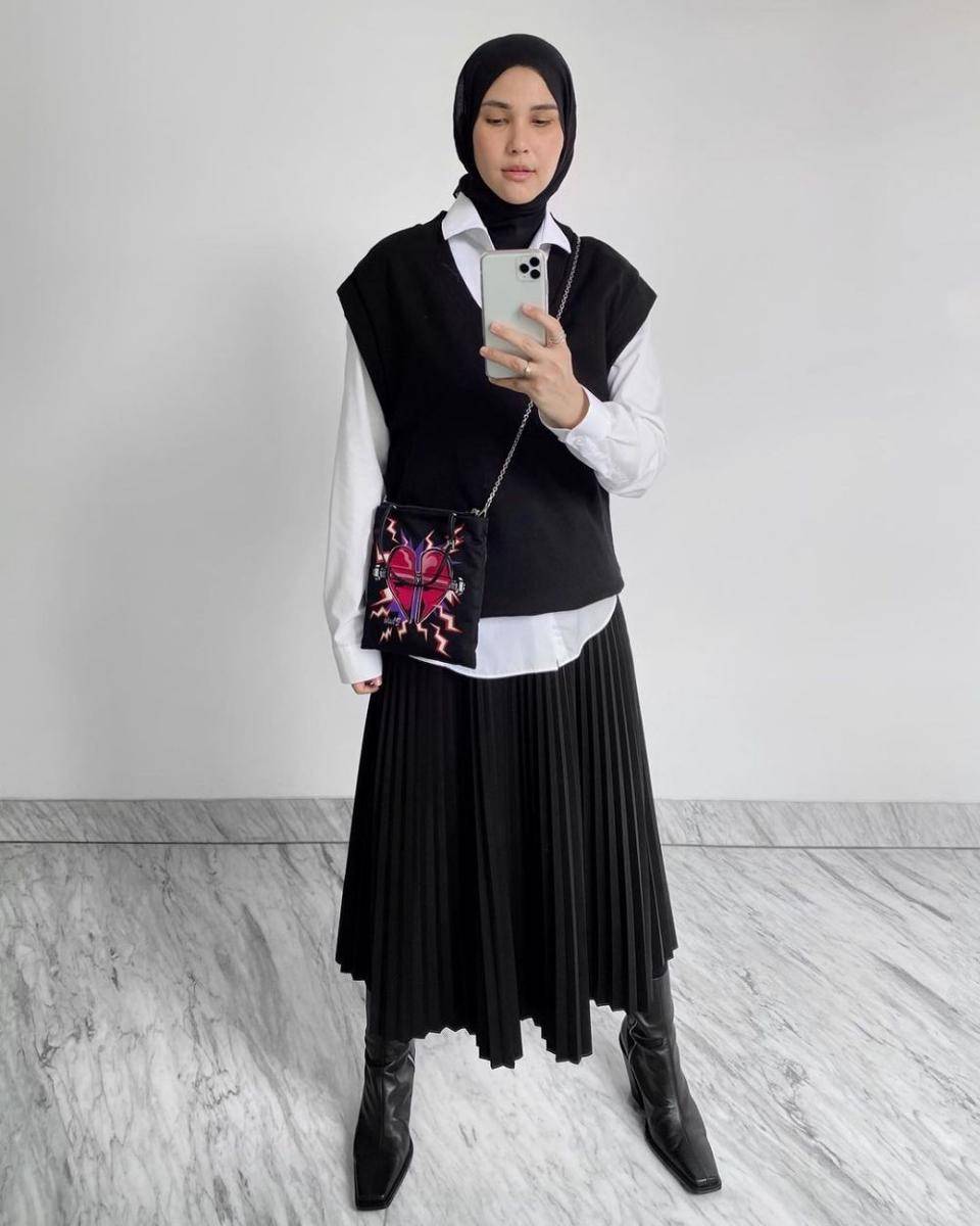 style hijab preppy (instagram.com/ranihatta)
