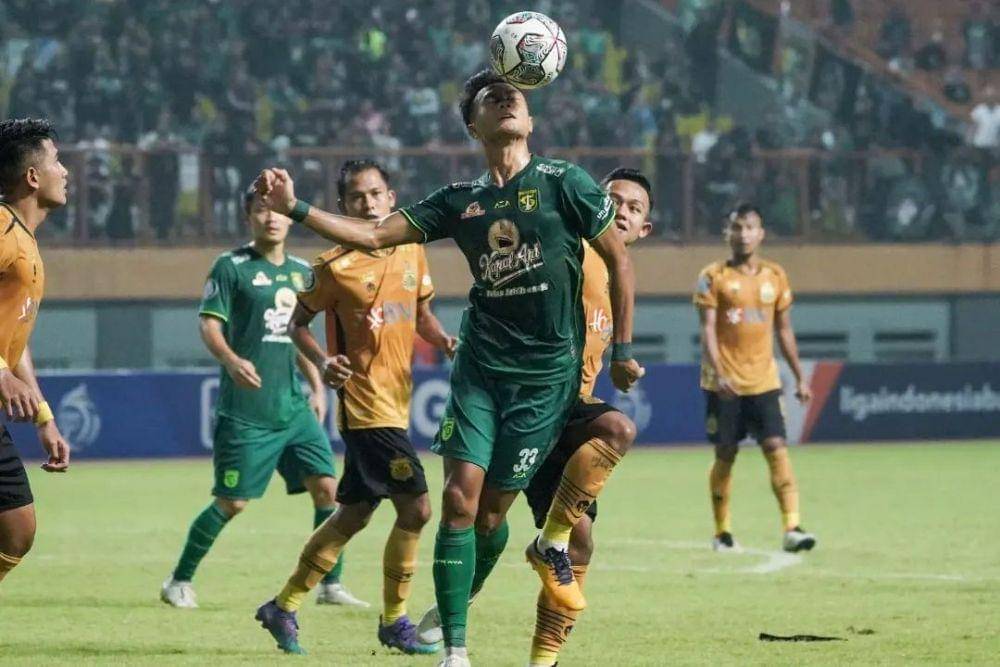 Persebaya saat melawan Bhayangkara FC di putaran pertama Liga 1 2022/2023. (instagram.com/officialpersebaya)