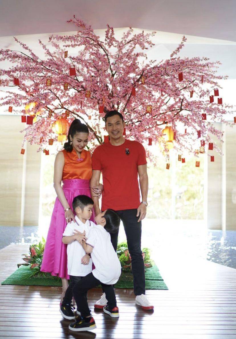 potret Sandra Dewi dan keluarga rayakan tahun baru Imlek (instagram.com/sandradewi88)