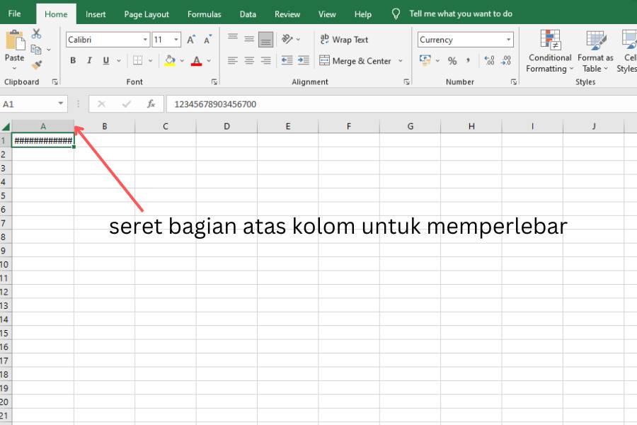 ilustrasi cara menonaktifkan pembulatan di Microsoft Excel manual (IDN Times/Ana Widiawati)