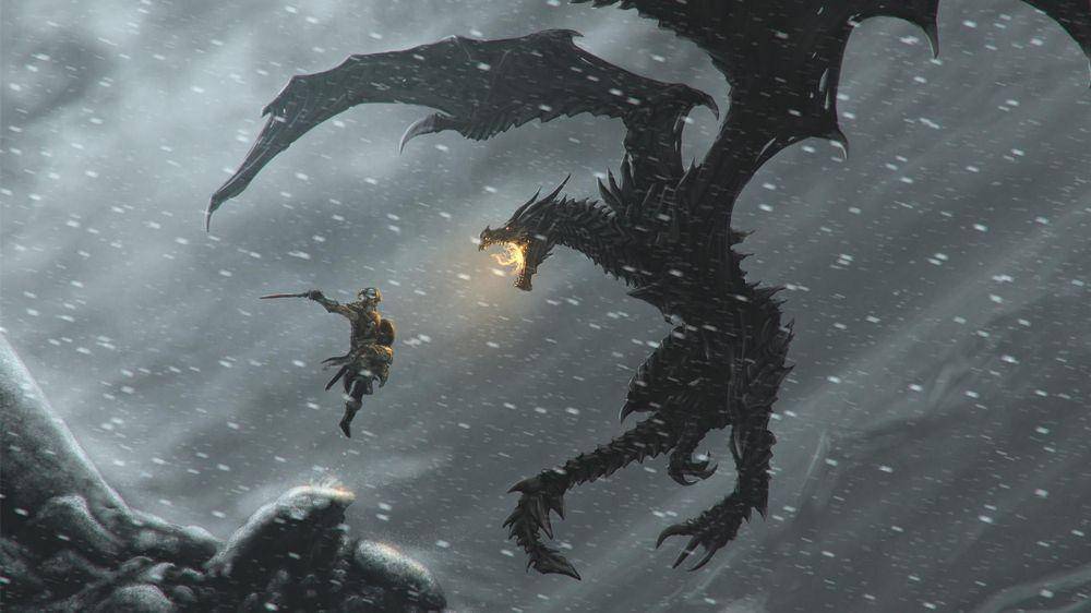 ilustrasi The Elder Scrolls: Skyrim (dok. Bethesda)