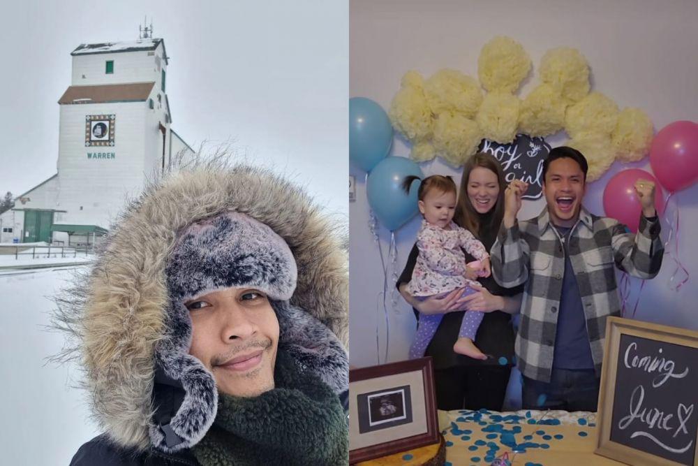 9 Momen Randy Pangalila Kunjungi Istri di Kanada, Gelar Gender Reveal!