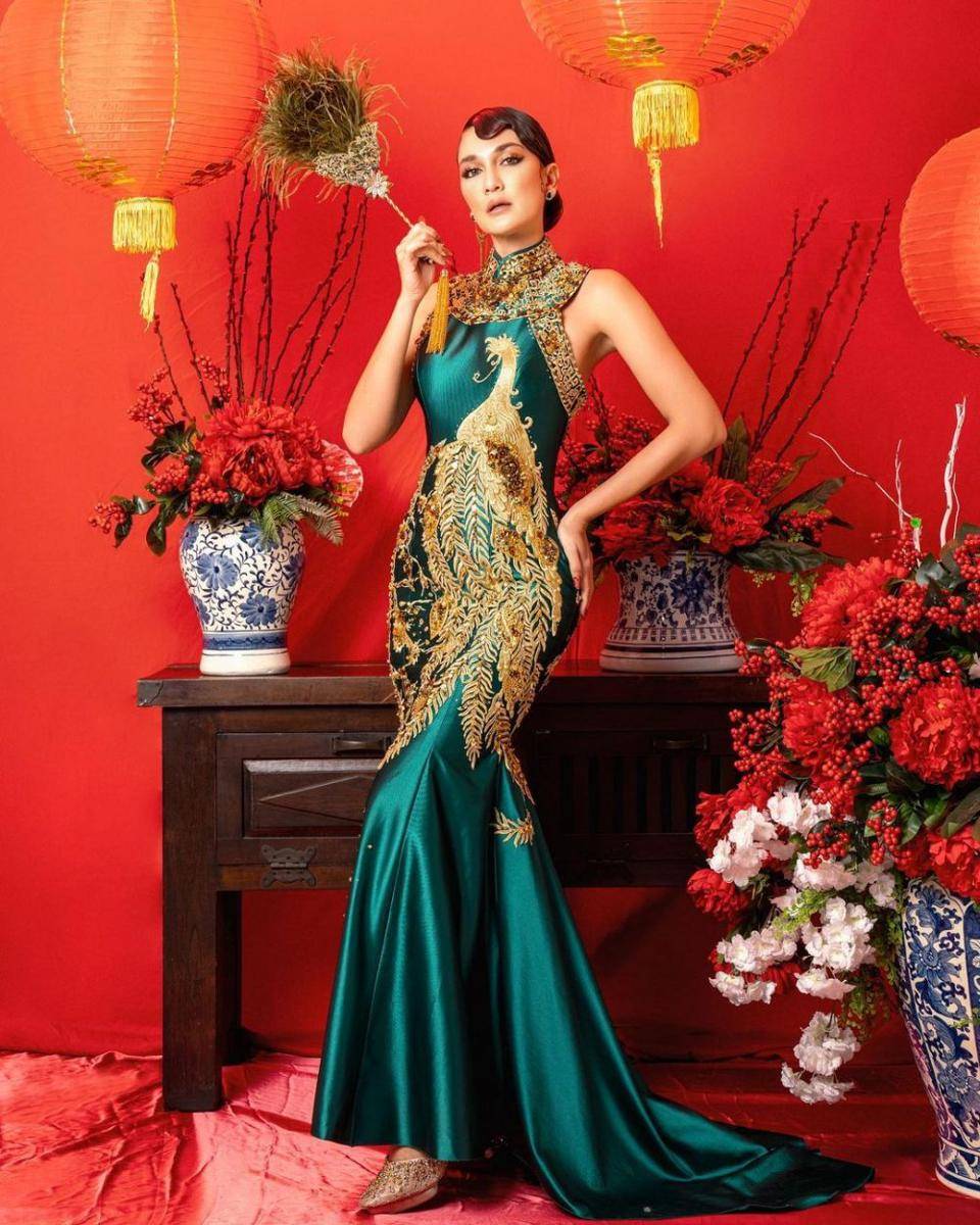 pemotretan selebriti dan selebgram Indonesia bertema Imlek (instagram.com/lunamaya)