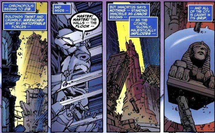 Kota Chronopolis (dok. Marvel Comics/Chronopolis)